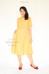 Natasha Dress   NAD 04 Kuning 1  large